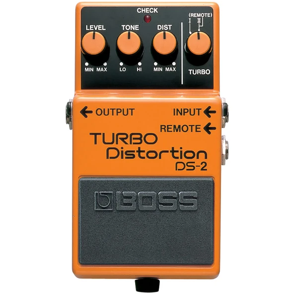 Boss DS-2 Turbo Distortion Kompakt Efekt Pedalı ürün görseli 1
