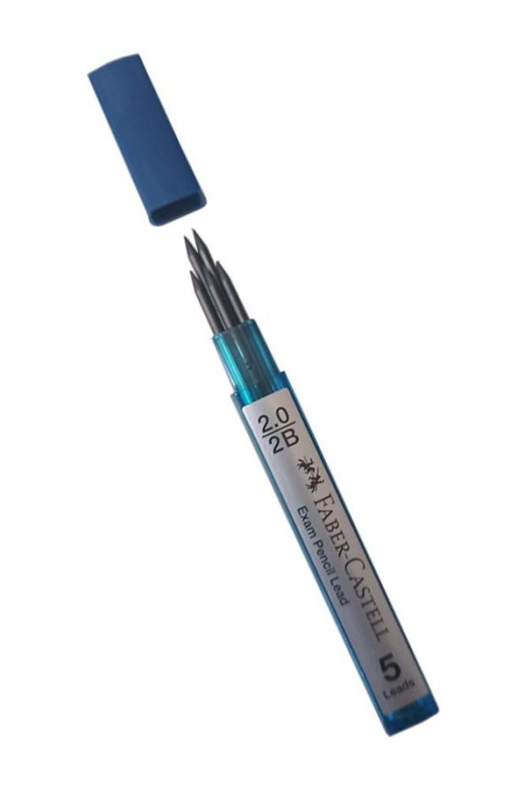 Kalem Ucu 2.0 mm 1 Paket 2B Uç 2mm Siyah Sınav Kalemi Ucu ürün görseli 1