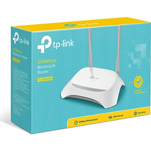 TP-Link TL-WR840N 300Mbps Wi-Fi  Router - Resim 4