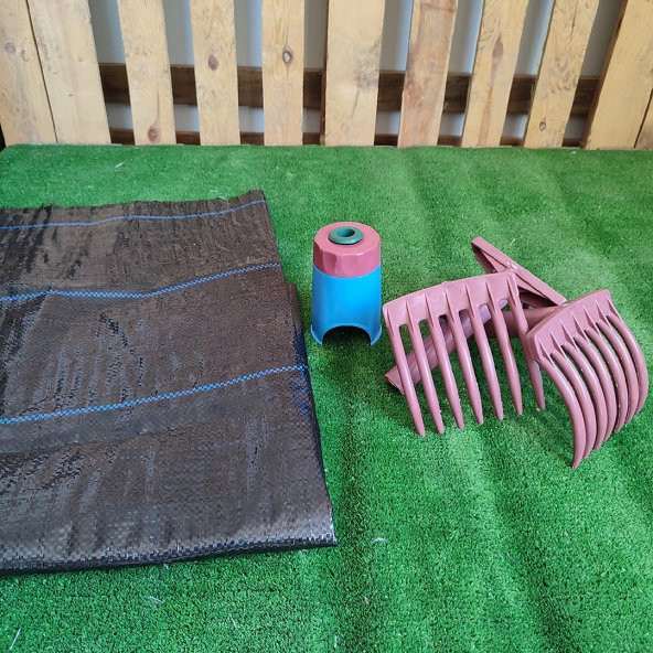 ZEYTİN TIRMIĞI + ZEYTİN DİLME APARATI + 5x10 ZEYTİN SERGENİ JÜT ZEYTİN TOPLAMA TARAĞI TABAN ÖRTÜSÜ ZEYTİN ÇİZME ALETİ ürün görseli 1