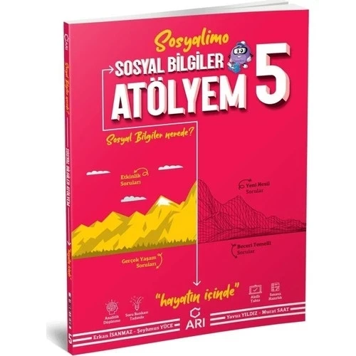 ARI 5.SINIF SOSYAL BİLGİLER ATÖLYEM SOSYALİMO ürün görseli 1