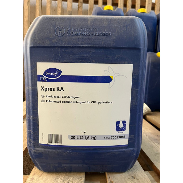 Diversey Johnson Titan Xpres KA Alkali Deterjan 20 Litre ürün görseli 1