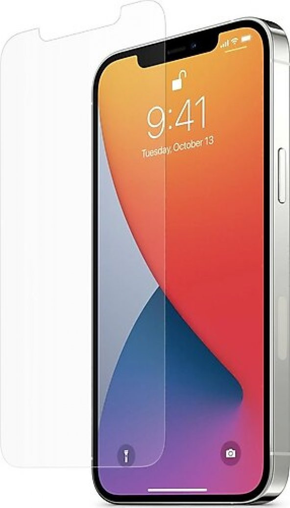 Apple iPhone 12 Kırılmaz Cam Ekran Koruyucu Temperli Cam ürün görseli 1