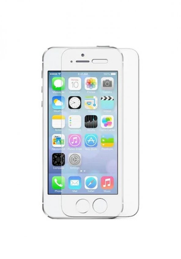 Apple iPhone 5 Kırılmaz Cam Ekran Koruyucu Temperli Cam ürün görseli 1
