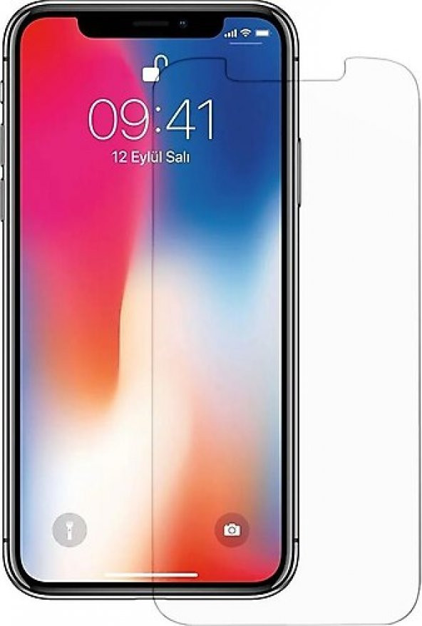 Apple iPhone X Kırılmaz Cam Ekran Koruyucu Temperli Cam ürün görseli 1