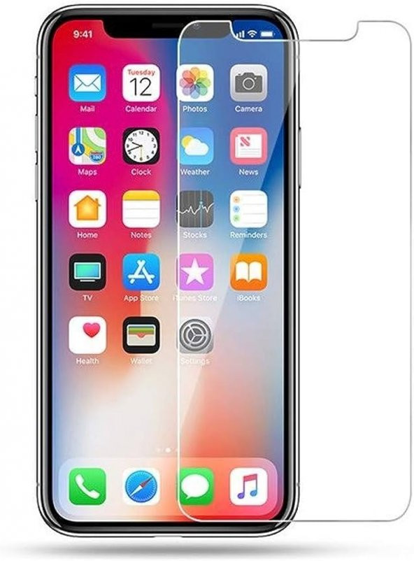 Apple iPhone XS Kırılmaz Cam Ekran Koruyucu Temperli Cam ürün görseli 1