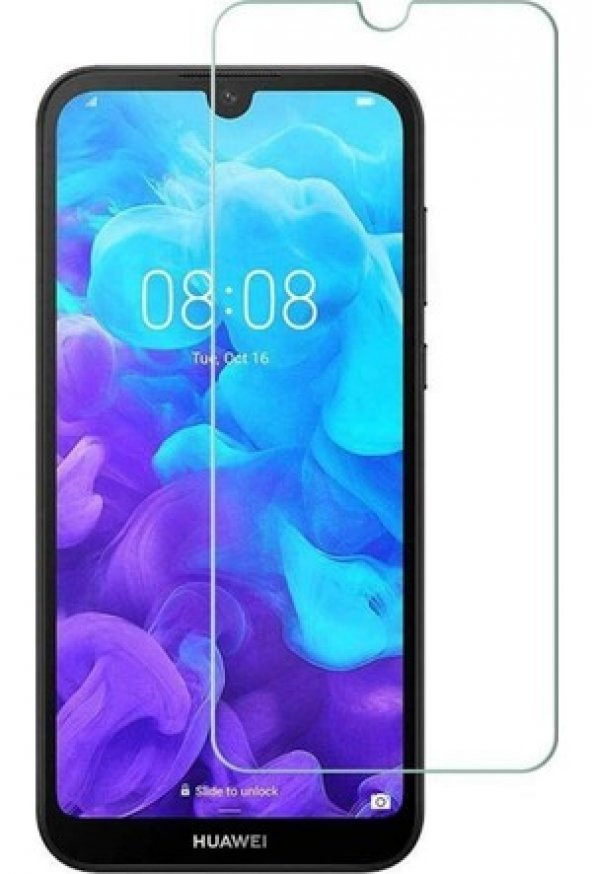 Huawei Y5 2019 Kırılmaz Cam Ekran Koruyucu Temperli Cam ürün görseli 1