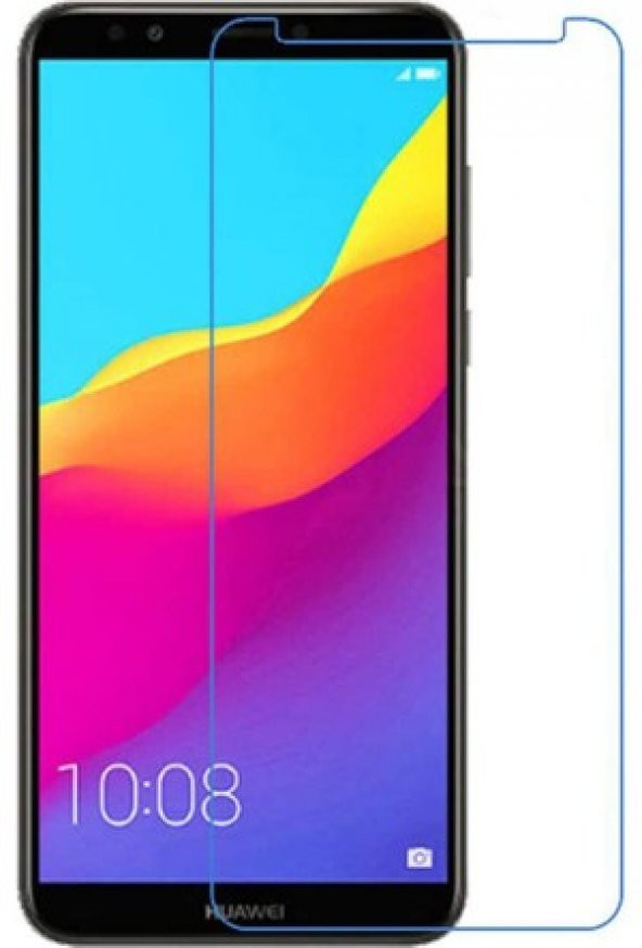 Huawei Y7 2018 Kırılmaz Cam Ekran Koruyucu Temperli Cam ürün görseli 1