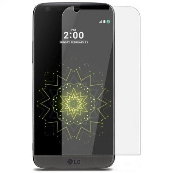 LG G5 Kırılmaz Cam Ekran Koruyucu Temperli Cam ürün görseli 1