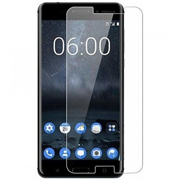 Nokia 6 Kırılmaz Cam Ekran Koruyucu Temperli Cam ürün görseli 1