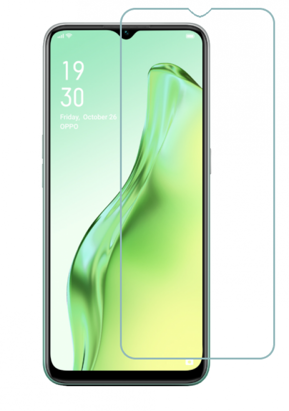 Oppo A31 Kırılmaz Cam Ekran Koruyucu Temperli Cam ürün görseli 1