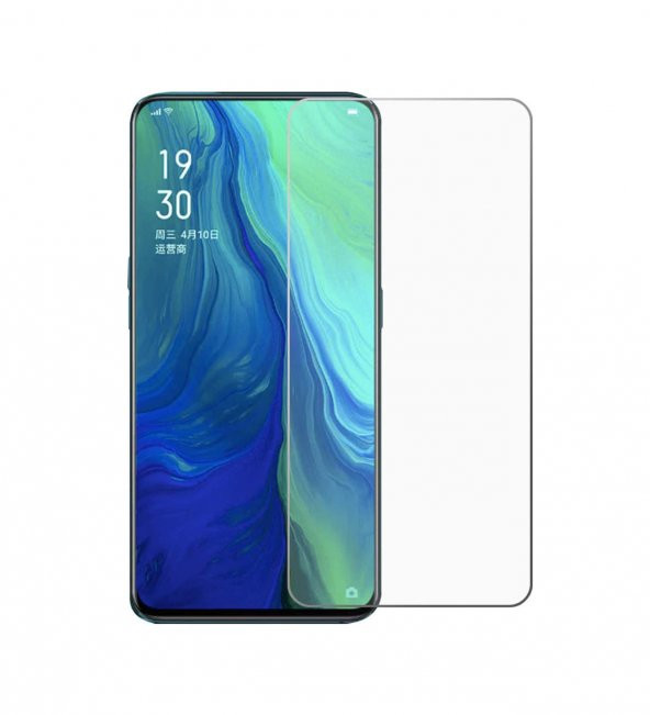 Oppo Reno 2 Kırılmaz Cam Ekran Koruyucu Temperli Cam ürün görseli 1