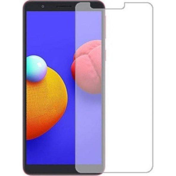 Samsung Galaxy A01 Core Kırılmaz Cam Ekran Koruyucu Temperli Cam ürün görseli 1