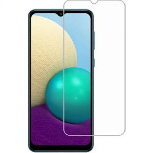 Samsung Galaxy A02 Kırılmaz Cam Ekran Koruyucu Temperli Cam ürün görseli 1