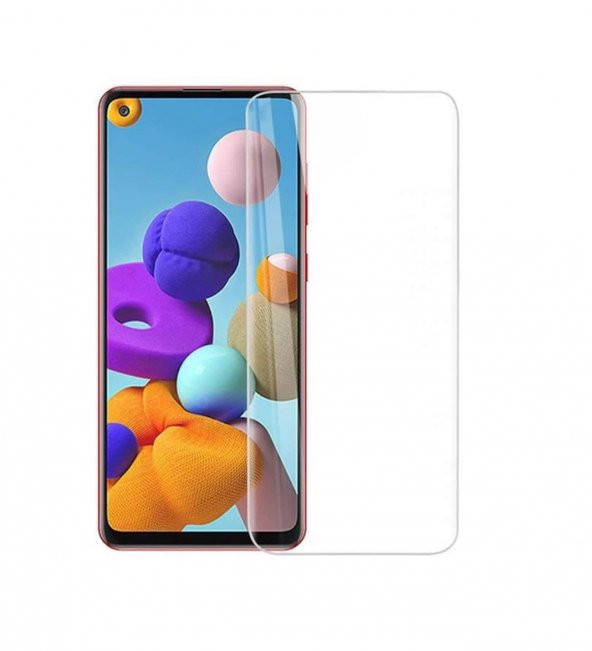 Samsung Galaxy A21S Kırılmaz Cam Ekran Koruyucu Temperli Cam ürün görseli 1
