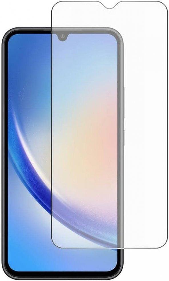 Samsung Galaxy A34 Kırılmaz Cam Ekran Koruyucu Temperli Cam ürün görseli 1