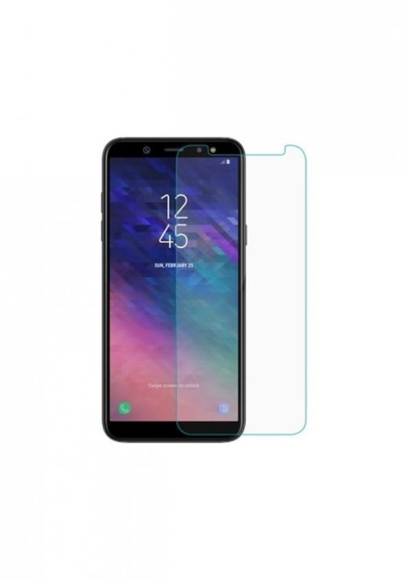 Samsung Galaxy A6 Plus 2018 Kırılmaz Cam Ekran Koruyucu Temperli Cam ürün görseli 1