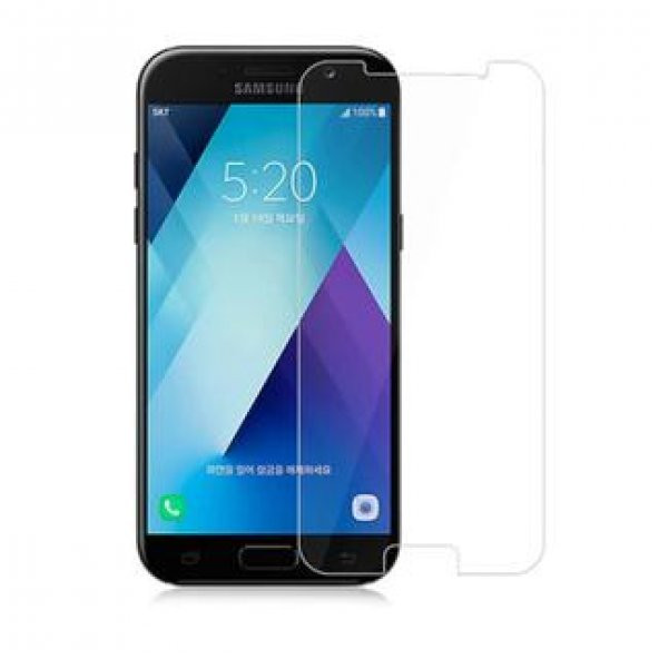 Samsung Galaxy A7 2017 Kırılmaz Cam Ekran Koruyucu Temperli Cam ürün görseli 1