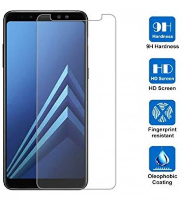 Samsung Galaxy A8 2018 Kırılmaz Cam Ekran Koruyucu Temperli Cam ürün görseli 1