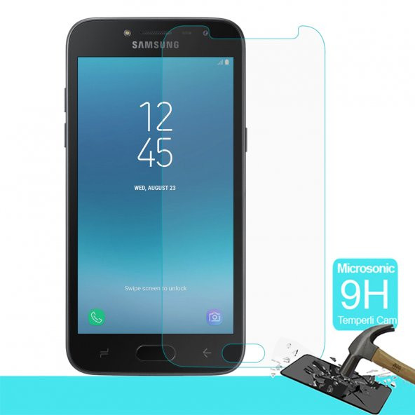 Samsung Galaxy Grand Prime Pro Kırılmaz Cam Ekran Koruyucu Temperli Cam ürün görseli 1
