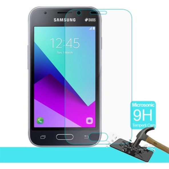 Samsung Galaxy J1 Mini Prime Kırılmaz Cam Ekran Koruyucu Temperli Cam ürün görseli 1