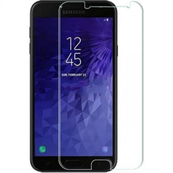 Samsung Galaxy J4 Kırılmaz Cam Ekran Koruyucu Temperli Cam ürün görseli 1