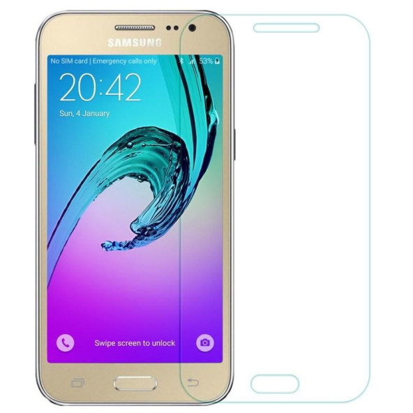 Samsung Galaxy J2 Kırılmaz Cam Ekran Koruyucu Temperli Cam ürün görseli 1
