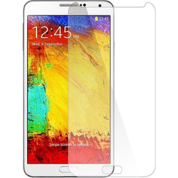 Samsung Galaxy Note 3 Kırılmaz Cam Ekran Koruyucu Temperli Cam ürün görseli 1