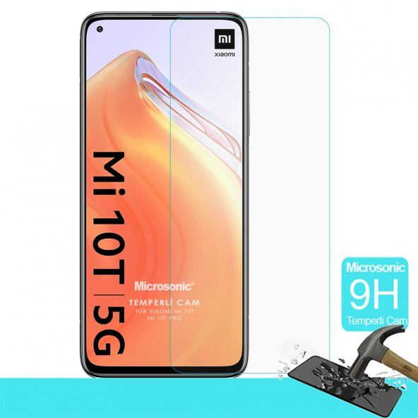 Xiaomi Mi 10T 5G Kırılmaz Cam Ekran Koruyucu Temperli Cam ürün görseli 1