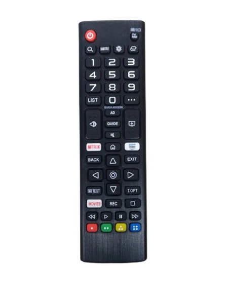 HRL9895 3D RM-1379 NETFLIX-PRIME VIDEO-MOVIES TUŞLU KUMANDA ürün görseli 1