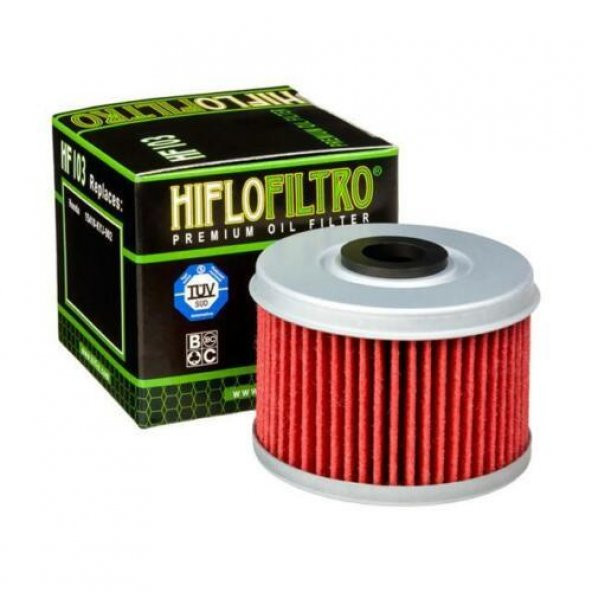 Hiflo Hf103 2017-2021 Honda CRF 250 L Uyumlu Yağ Filtresi ürün görseli 1