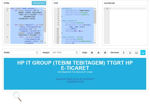 LİVE WEB EDİT ürün görseli 1
