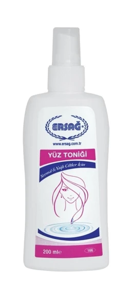 Ersağ Yüz Toniği (Normal Yağlı Ciltler İçin) 200 ML ürün görseli 1