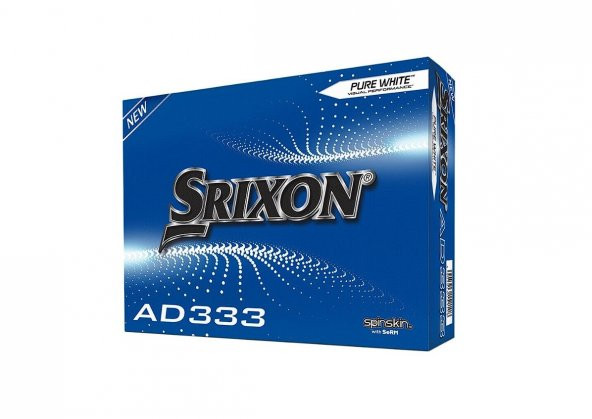 Srixon AD333 Golf Topu Beyaz 12 Adet ürün görseli 1