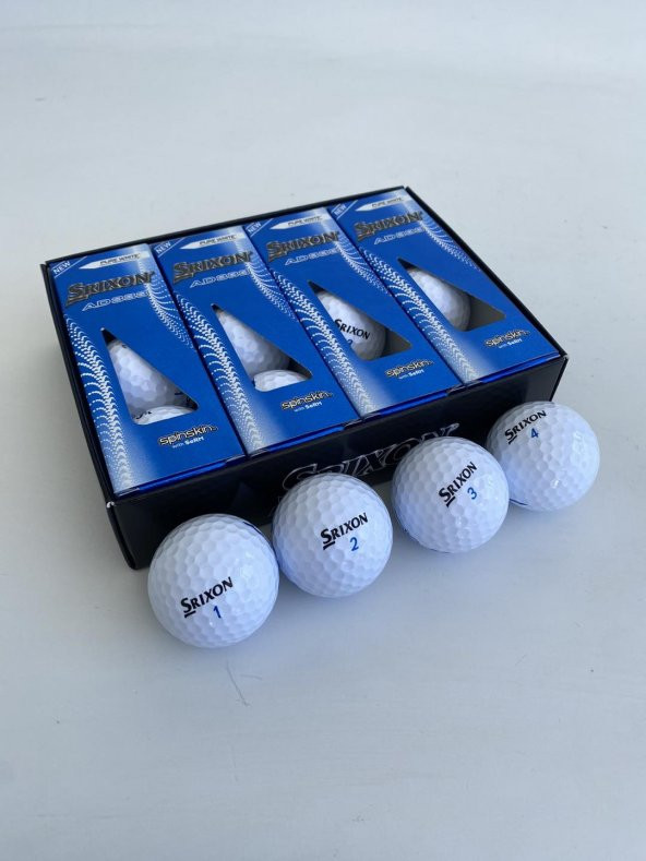 Srixon AD333 Golf Topu Beyaz 12 Adet - Resim 5
