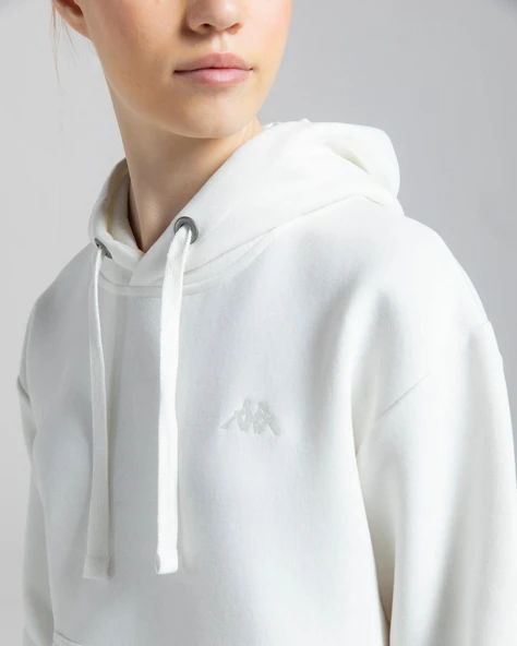 Kappa 361M4BWW6F Authentic Kei Kadın Sweatshirt - Resim 6