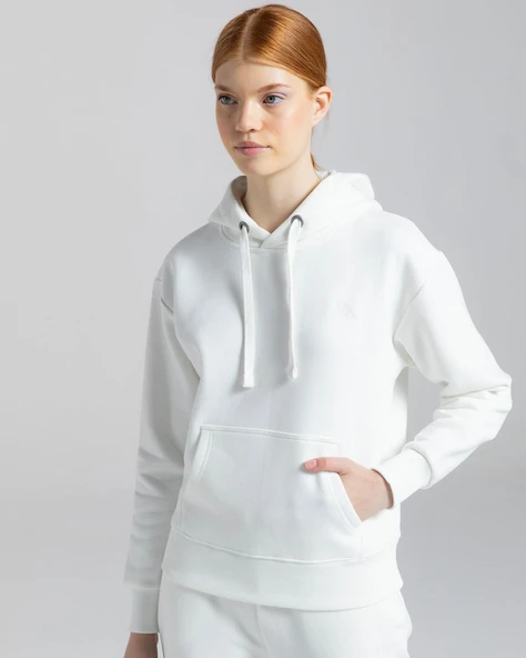 Kappa 361M4BWW6F Authentic Kei Kadın Sweatshirt - Resim 2