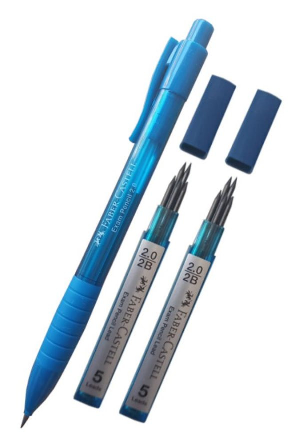 Versatil Kalem Seti 2.0 mm Kalın Uçlu 1 Adet Uçlu Kalem 2,0mm Sınav Kalemi 2.0 mm 2 Adet Kalem Ucu ürün görseli 1