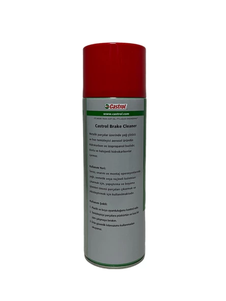 Castrol Balata Spreyi 500 Ml. - Resim 3