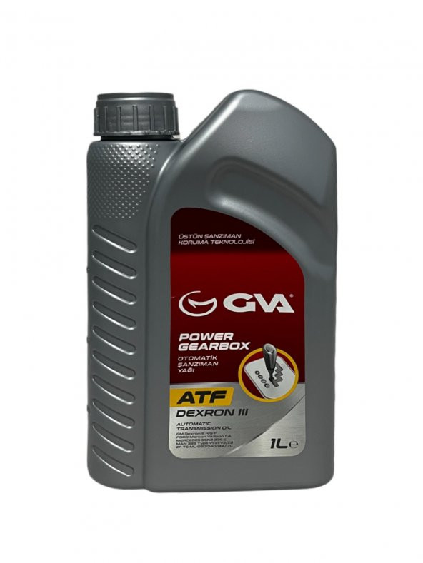 Gva Dexron III Atf Otomatik Şanzıman Yağı Kırmızı 1 Litre ürün görseli 1