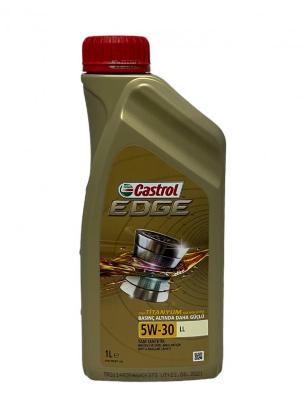 Castrol Edge 5W-30 LL Tam Sentetik Motor Yağı 1 Litre ürün görseli 1