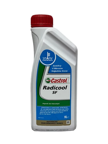 Castrol Radicool SF 4 Mevsimlik Kırmızı Antifriz 1 Litre ürün görseli 1