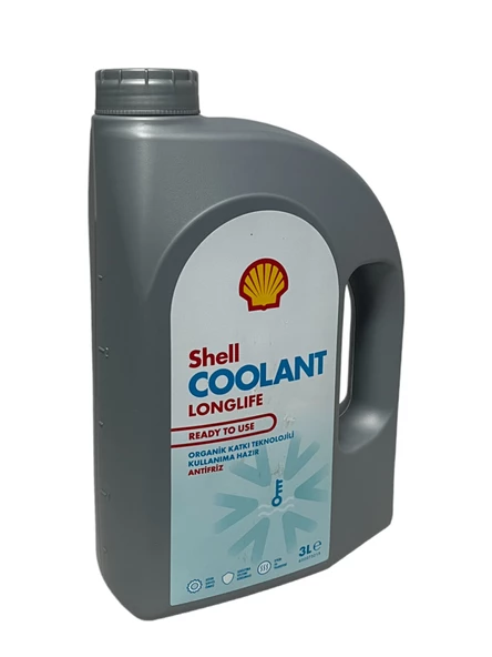 Shell Coolant Longlife 4 Mevsimlik Kırmızı Antifriz 3 Litre ürün görseli 1