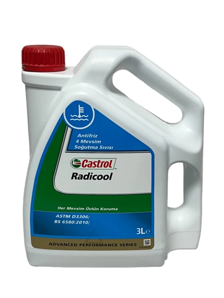 Castrol Radicool 4 Mevsimlik Mavi Antifriz 3 Litre ürün görseli 1