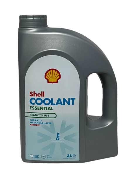 Shell Coolant Essential 4 Mevsimlik Mavi Antifriz 3 Litre ürün görseli 1