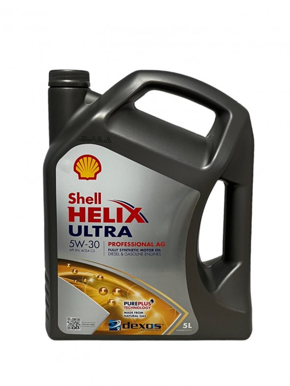 Shell Helix Ultra 5W-30 Pro Ag Tam Sentetik Motor Yağı 5 Litre ürün görseli 1