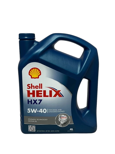 Shell Helix HX7 5W-40 Sentetik Motor Yağı 4 Litre ürün görseli 1