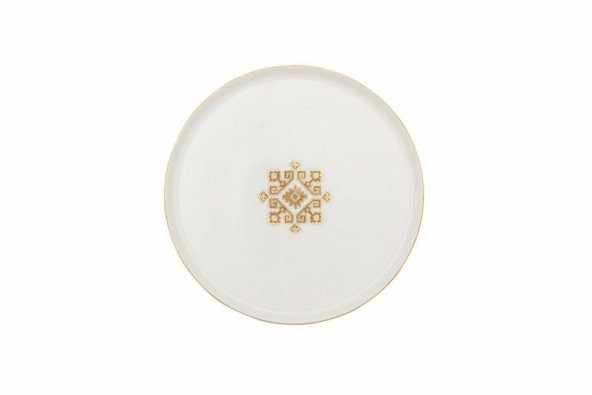 Porland Arabesque Desen1 Düz Tabak 21 cm 04ALM005995 ürün görseli 1