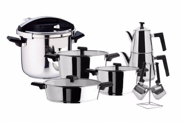 Porland Deluxe Tencere Takımı 15 Parça 04STY003981 ürün görseli 1