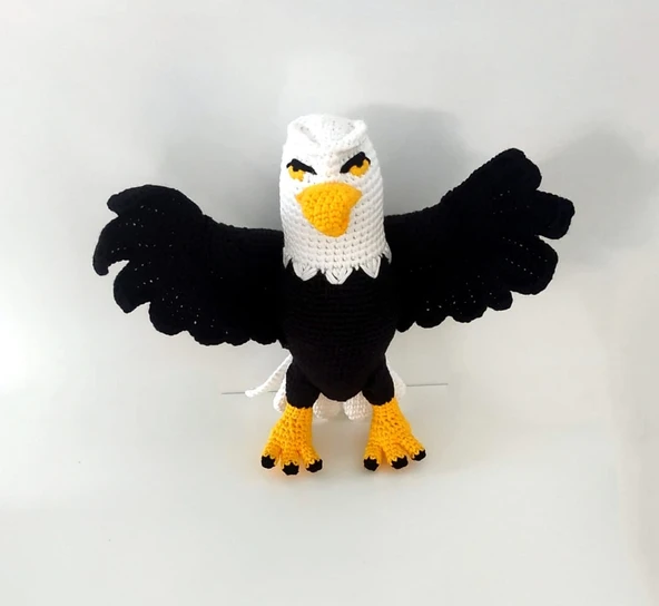 Kartal Amigurumi Organik Oyuncak ürün görseli 1